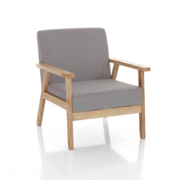 Sillón Tomasucci el sillón de madera maciza | kasa-store