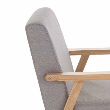 Fauteuil Tomasucci de fauteuil in massief hout | kasa-store