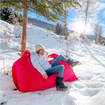 Buggle-up bean bag by Fatboy suitable for indoors and outdoors
