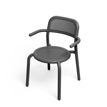 Fatboy Πολυθρόνα Καρέκλα Tonì με υποβραχιόνια κατάλληλη για εσωτερικούς και εξωτερικούς χώρους