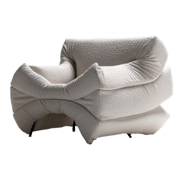 Mass Pressure Dressed armchair by Horm, innovative and captivating