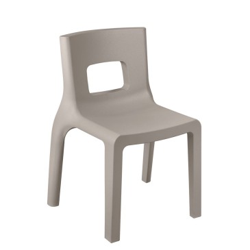Lyxo Eos den komfortable og moderne stabelbare stol | kasa-store