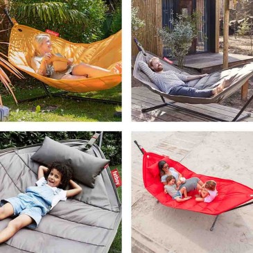 Headdemock hammock by Fatboy made of polyester for 2 people