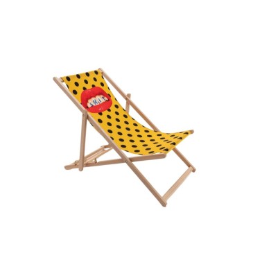 Seletti deck chair by Toiletpaper | Kasa-Store