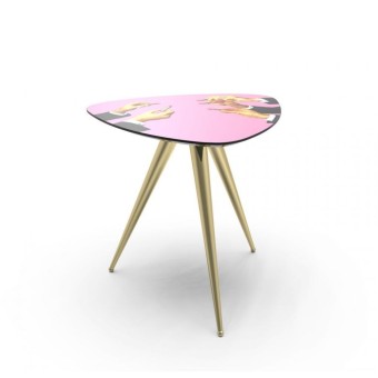 Seletti Pink Lipsticks coffee table