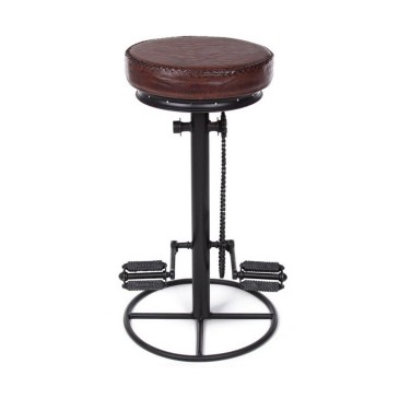 Cycke stool with pedals by Bizzotto | kasa-store