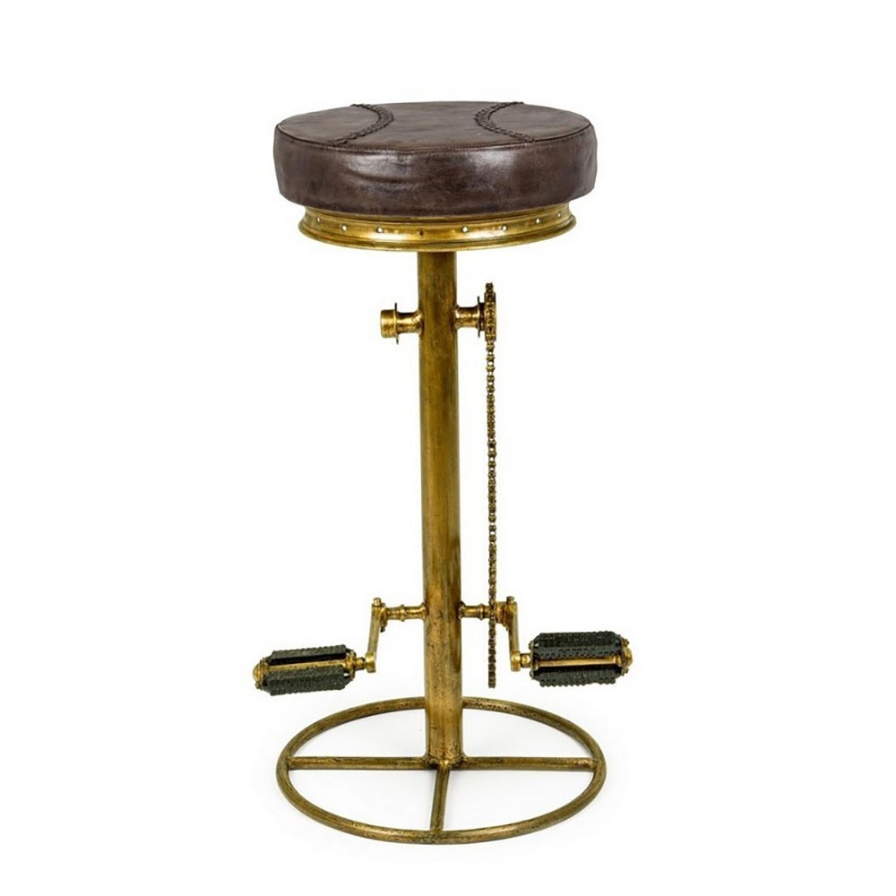 Cycke stool with pedals by Bizzotto | kasa-store