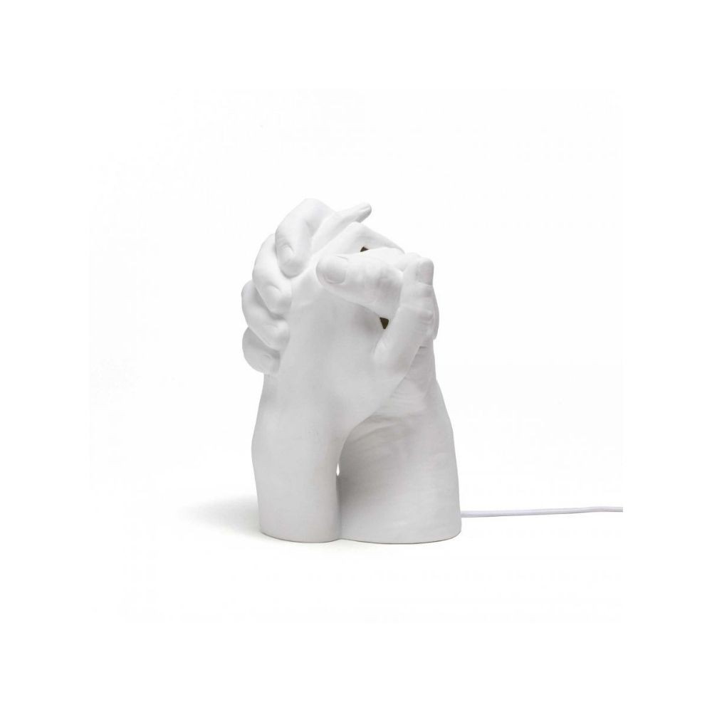 With Me table lamp by Seletti in porcelain | Kasa-Store