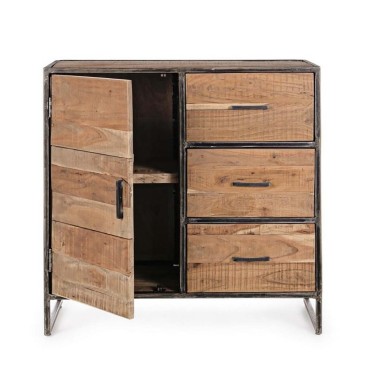 Elmer sideboard by Bizzotto available with 1 - 2 or 6 doors