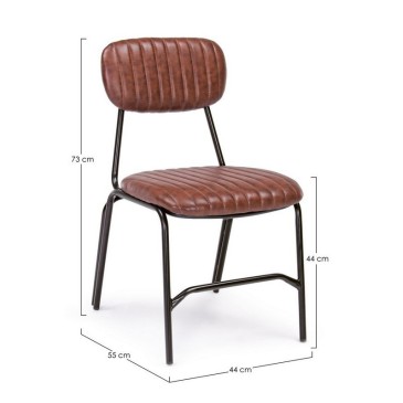 Debbie vintage stoel van Bizzotto geschikt om in te wonen | kasa-store