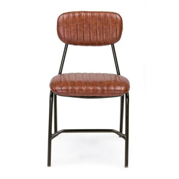 Debbie vintage chair by Bizzotto suitable for living | kasa-store