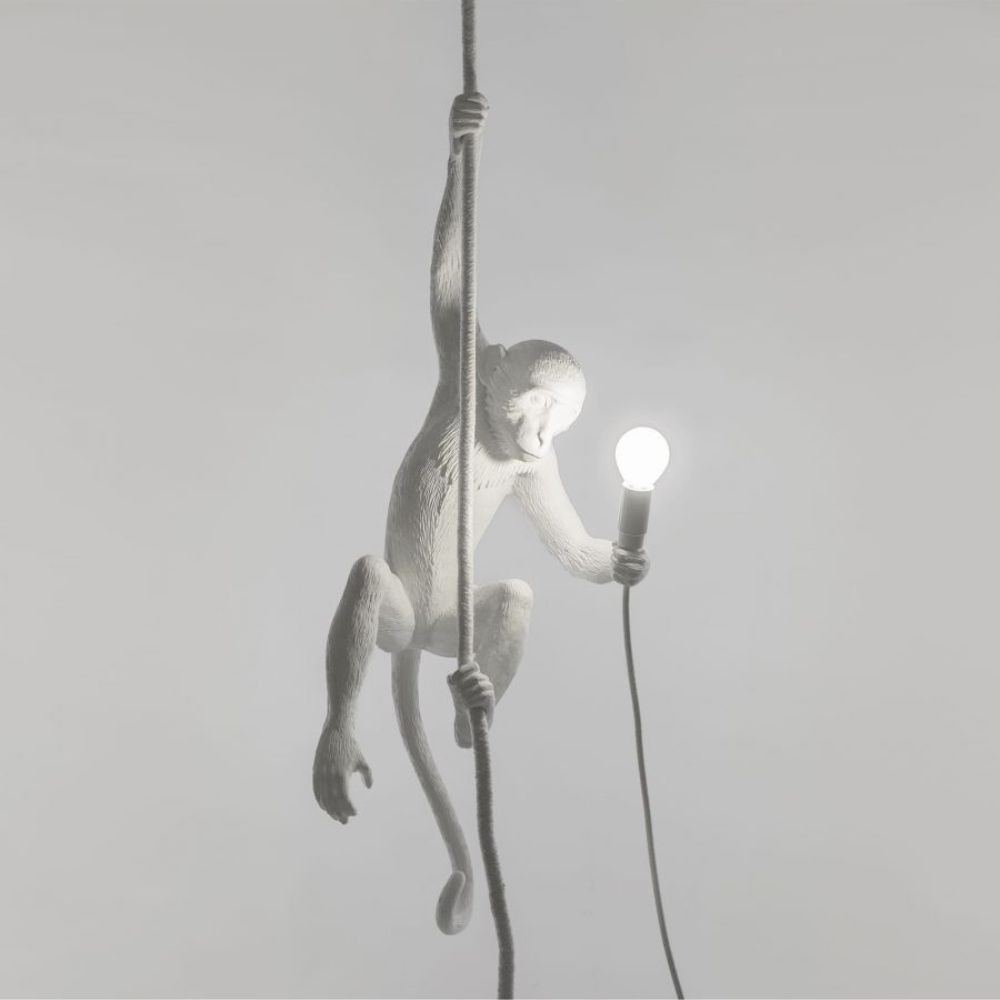 Seletti Monkey lampupphängningslampa i harts | kasa-store