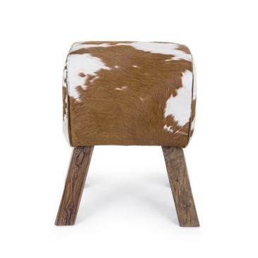 Buffalo el taburete vaquero de diseño vintage | kasa-store