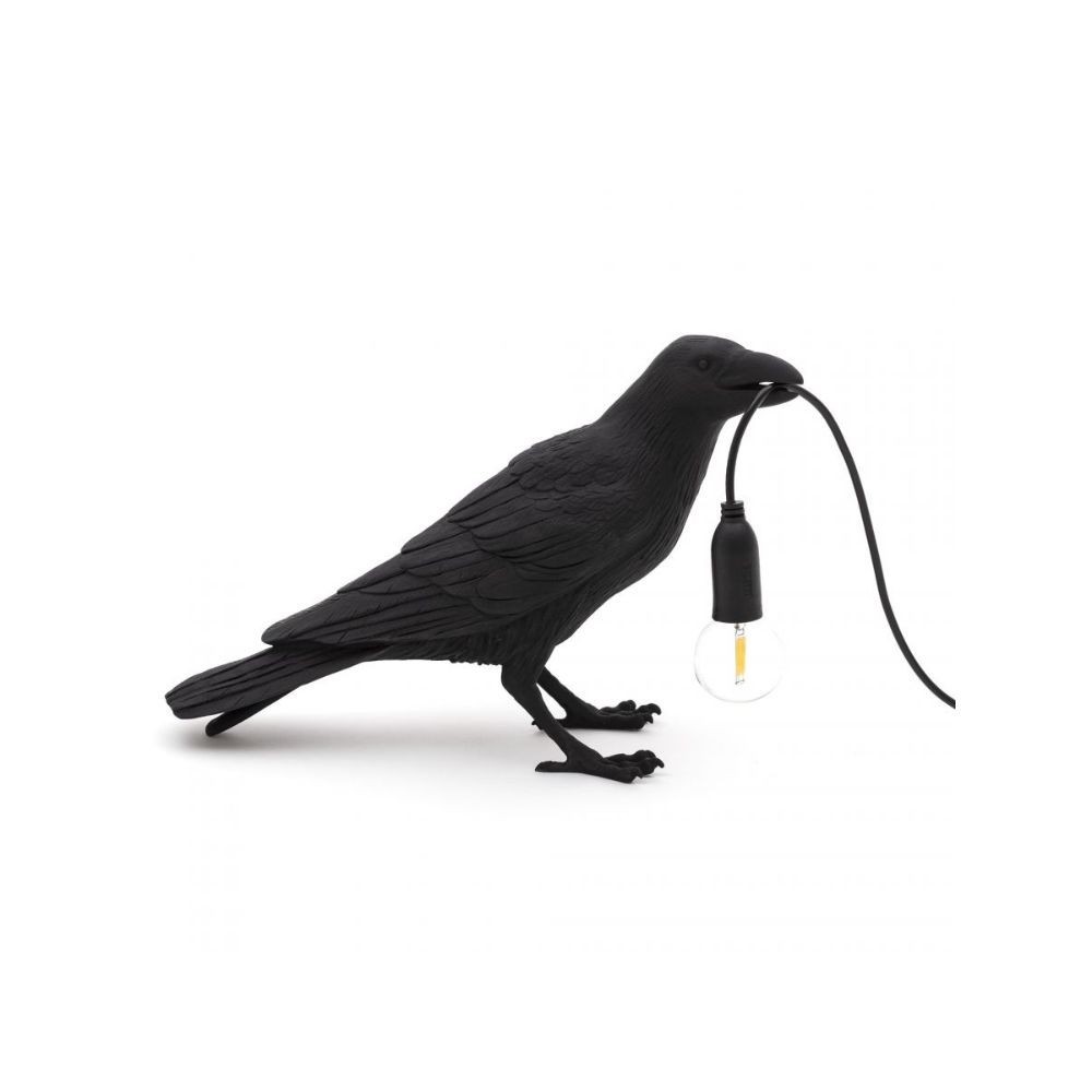 Seletti Bird Lamp Waiting resin table lamp | Kasa-Store