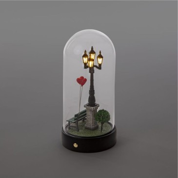 Seletti My Little Valentine table lamp in resin and glass