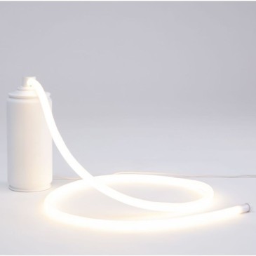 Seletti Dailyglow hars tafellamp ontworpen door Alessandro Zambelli