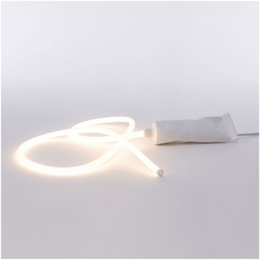 Seletti Toothpasteglow lámpara de mesa de resina | Tienda Kasa