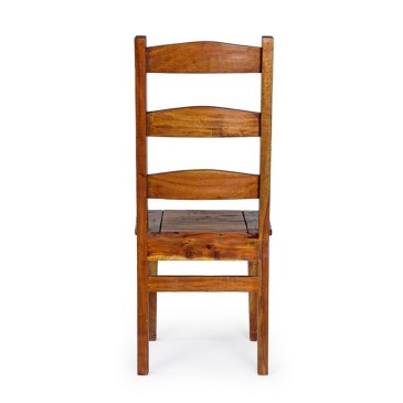 Chateaux Stuhl aus Holz für rustikale Umgebungen von Bizzotto | kasa-store