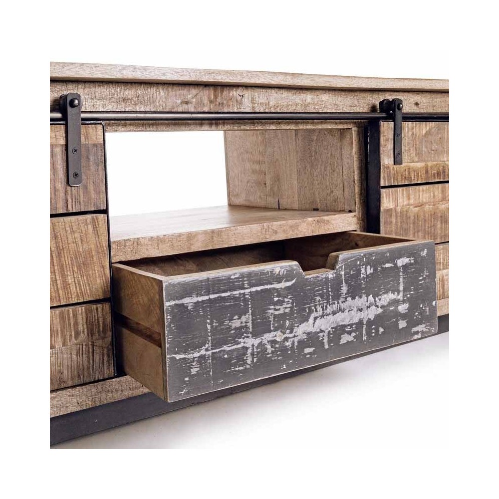 Tudor TV-meubel van Bizzotto industriële stijl | kasa-store