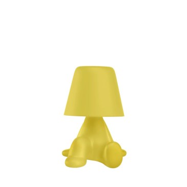 Qeeboo Sweet Brother Table lamp available in various colors and postures