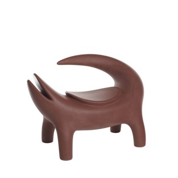 Sessel Slide Kroko, entworfen von Marcantonio und in mehreren Farben erhältlich
