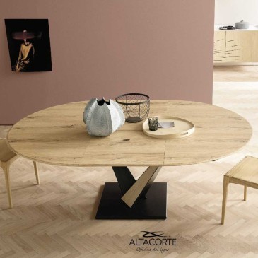 West table by Altacorte suitable for vintage and Nordic environments | kasa-store