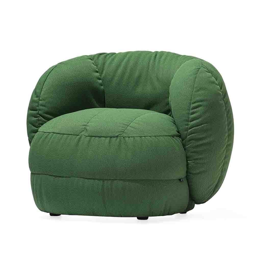 Connubia Reef the 100% recycled green armchair | kasa-store