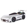Sport 2.0 car bed by Anka Plastic for children available in red, white and blue