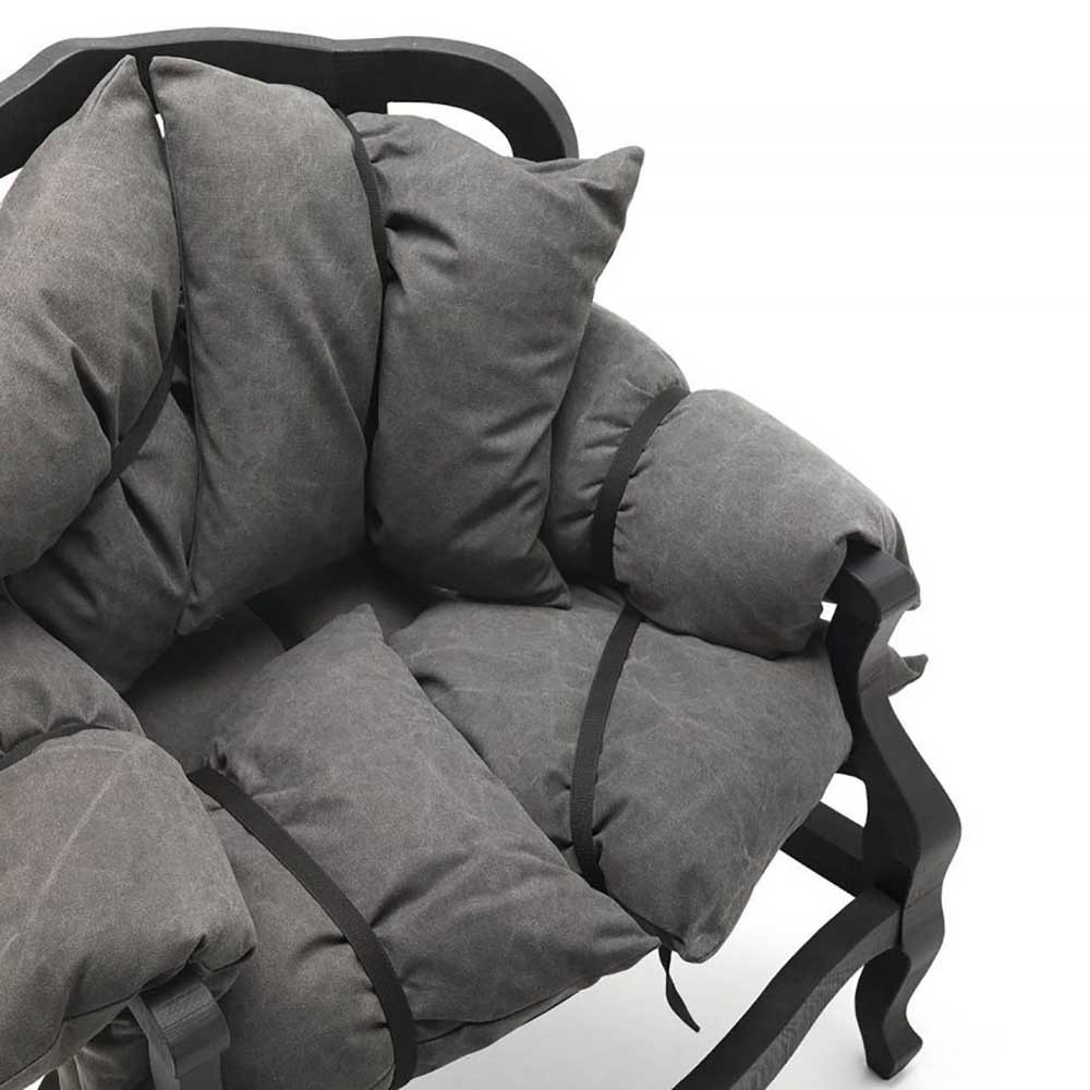 Mogg 7pillows le fauteuil emblématique avec coussins noués | kasa-store