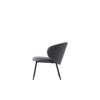 Tuka Lounge Chair by Connubia wood or