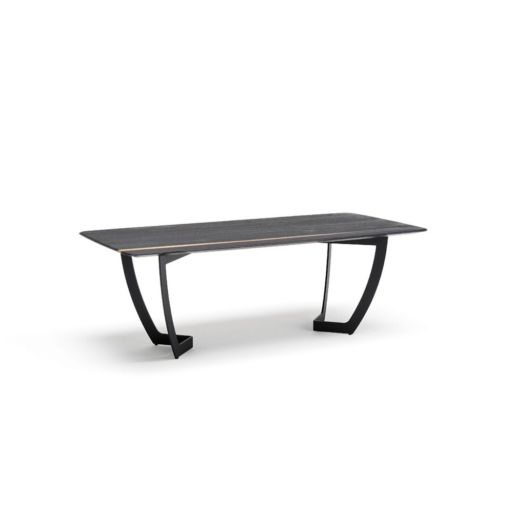 London fixed table by Altacorte base in