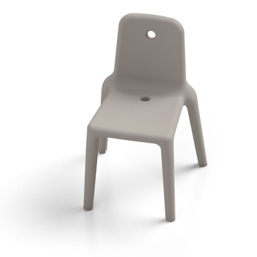 Lyxo Mellow conjunto de 2 sillas de polietileno apta tanto para uso interior como exterior