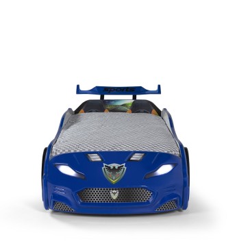 Lit voiture enfant Forza 2 d'Anka Plastic avec deux lits disponibles en différentes finitions