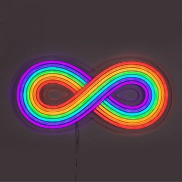 Seletti Rainbow Led Wandleuchte entworfen von Michele Vecchiotti + Selab