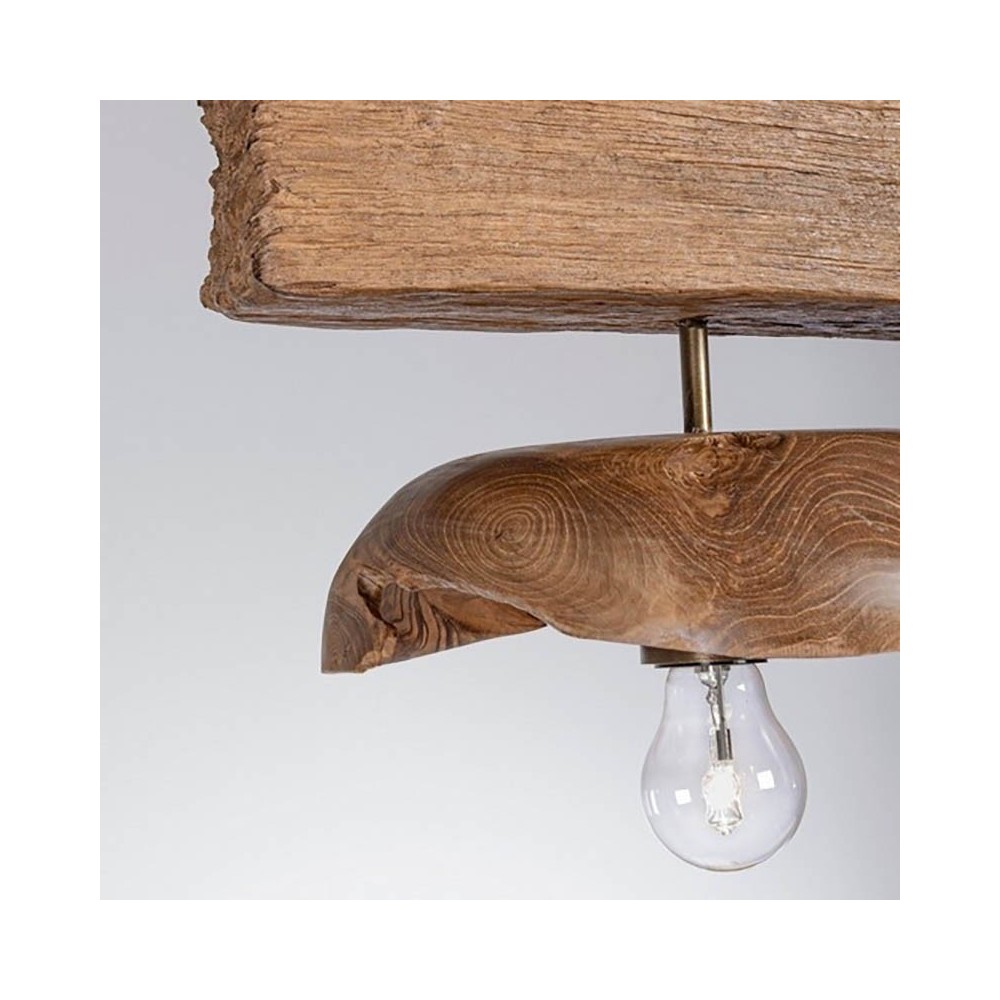 Lámpara colgante Florent con tres luces de Bizzotto | kasa-store