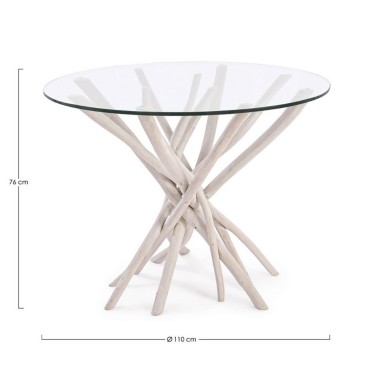 Sahel by Bizzotto the vintage table you were looking for | kasa-store