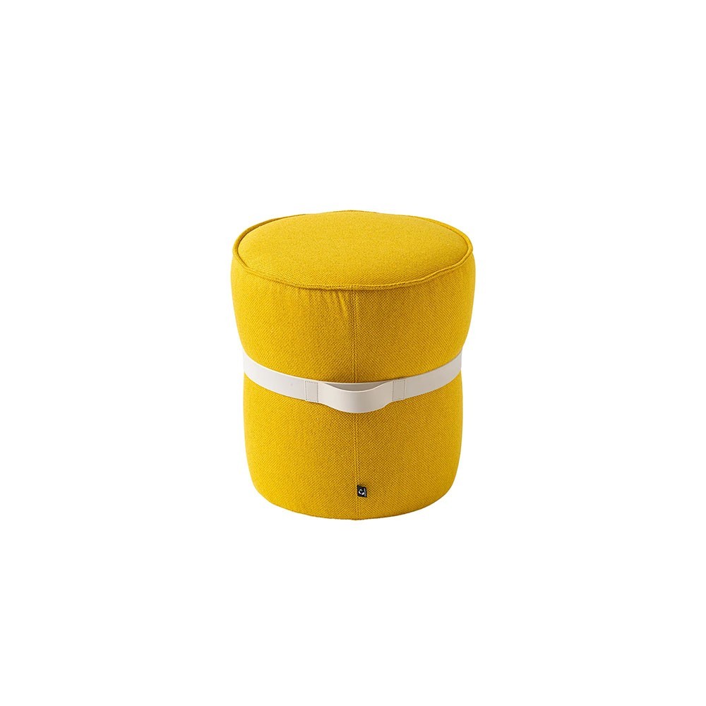 Pof by Connubia cylindrical pouf in various finishes | kasa-store