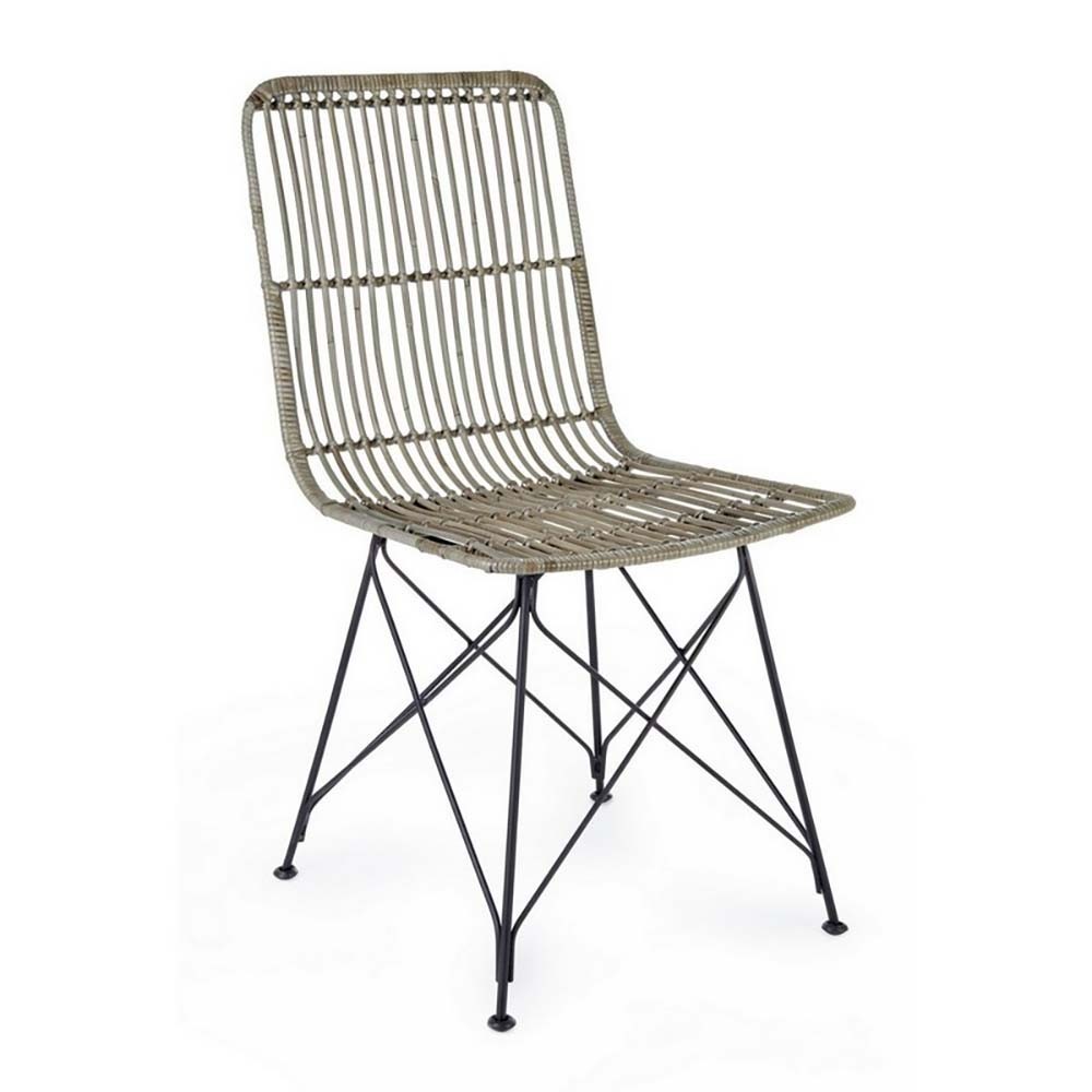 Καρέκλα Bizzotto Lucila Vintage με κέλυφος kubu | kasa-store