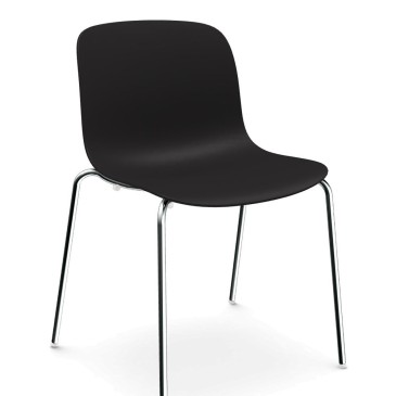 Troy chair by Magis chromed...