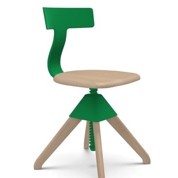 Chaise pivotante Magis Tuffy, colorée et design | kasa-store