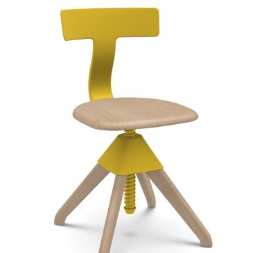 Περιστρεφόμενη καρέκλα Magis Tuffy, πολύχρωμη και ντιζάιν | kasa-store