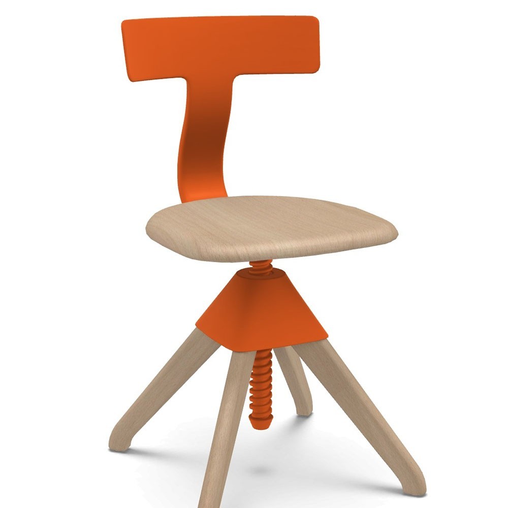 Περιστρεφόμενη καρέκλα Magis Tuffy, πολύχρωμη και ντιζάιν | kasa-store