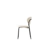 Cozy chair by Connubia steel frame upholstered seat and back