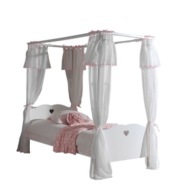 Genny single canopy bed...