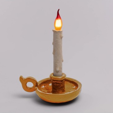 Επιτραπέζιο φωτιστικό Grimm της Seletti κερί | kasa-store