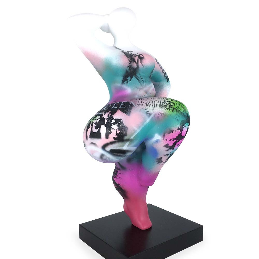 Music Tribute hand-painted sculptures by Juliarte | kasa-store