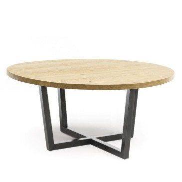 Road round table by Altacorte steel structure | kasa-store