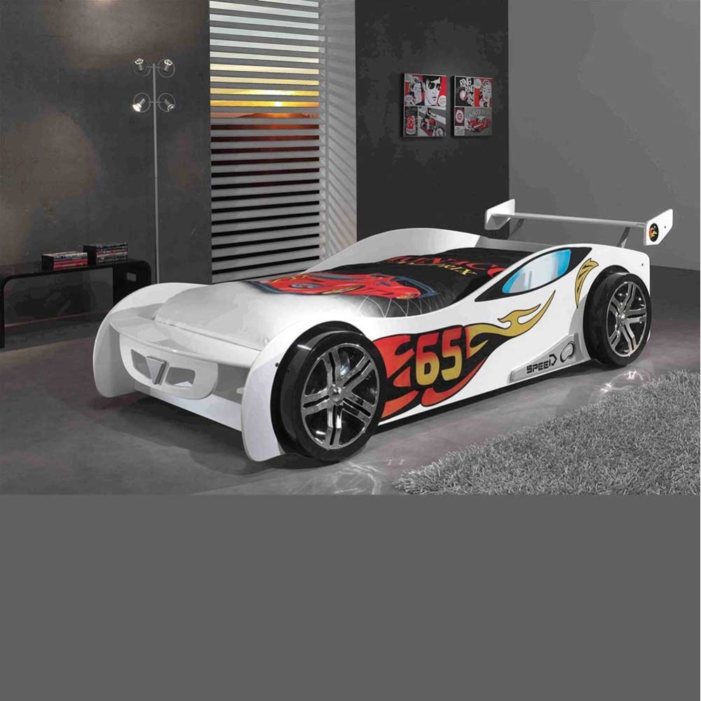 Car bed in the shape of a Le Mans tuning car | kasa-store