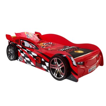 Cama em formato de carro Night Speeder para amantes de corridas | kasa-store