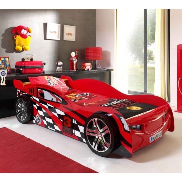 Night Speeder Car Shaped Bed for Racing Lovers | kasa-store
